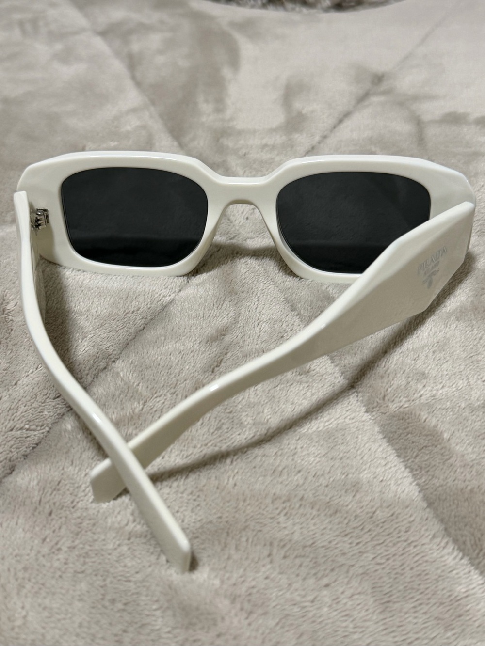Prada White Sunglasses - Picture 11 of 16